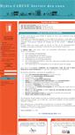Mobile Screenshot of hydra.agglo-carene.fr